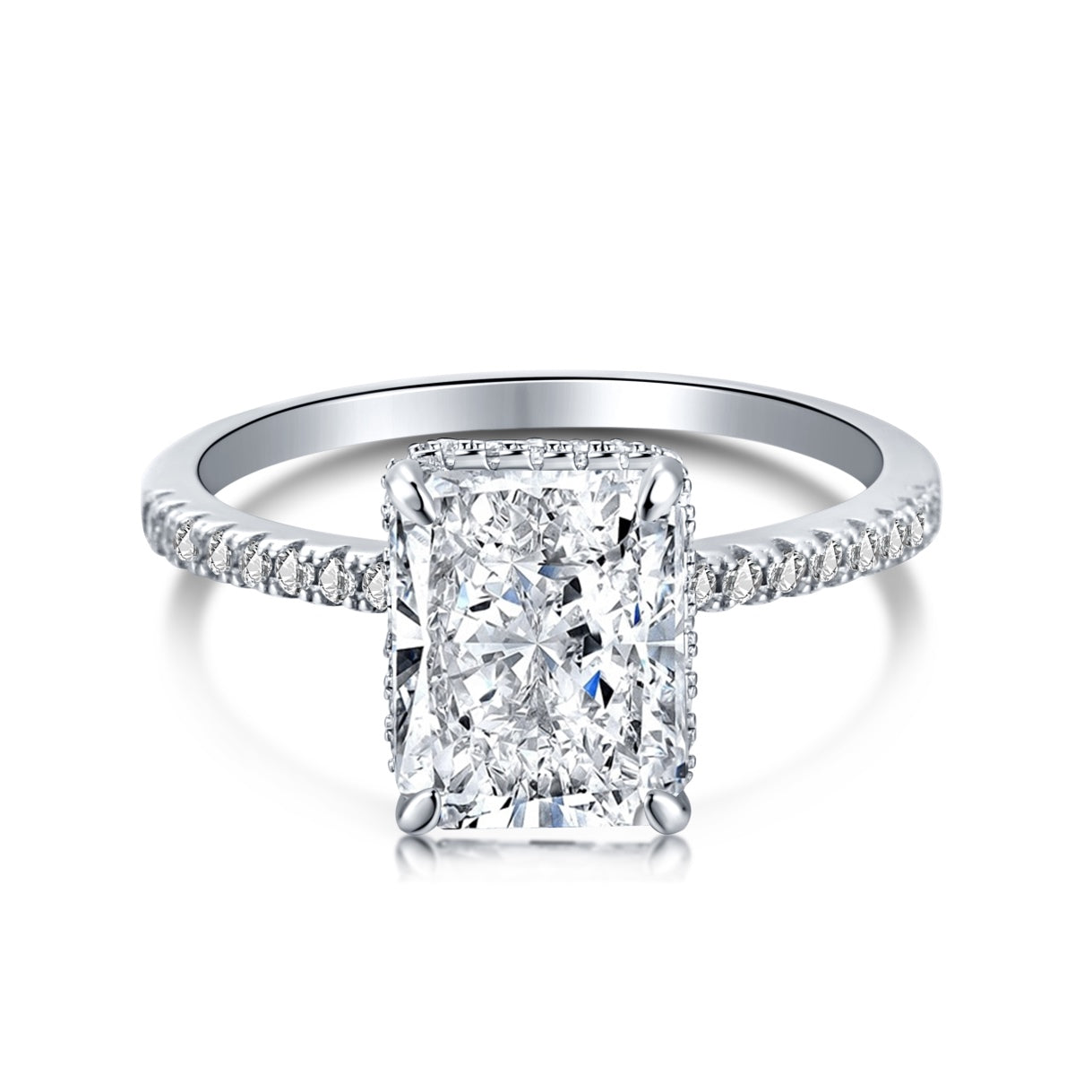 [Nova Jewelry]4.0 Carat Luxurious Engagement Ring
