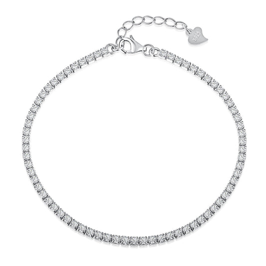 [Nova Jewelry]Radiant Shinning Princess Cut Tennis Bracelet