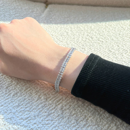 [Nova Jewelry]Exquisite Emerald Cut Daily Bracelet