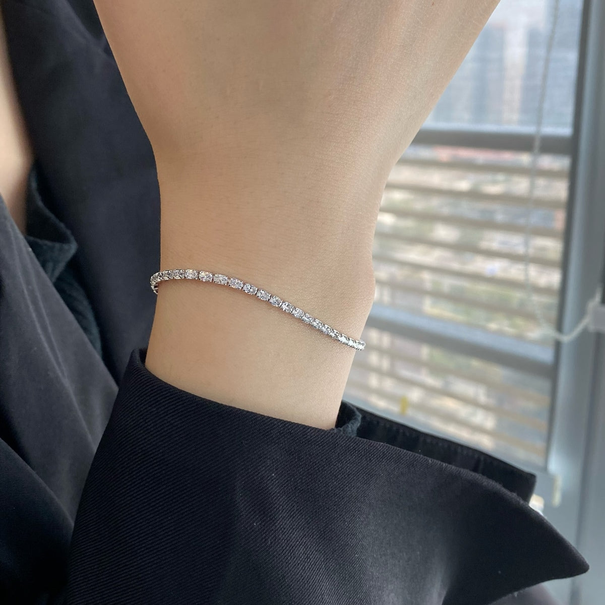 [Nova Jewelry]Elegant Emerald Cut Daily Bracelet