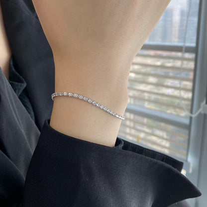 [Nova Jewelry]Elegant Emerald Cut Daily Bracelet