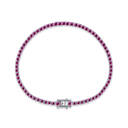 [Nova Jewelry]Dazzling Colorful Round Cut Daily Bracelet