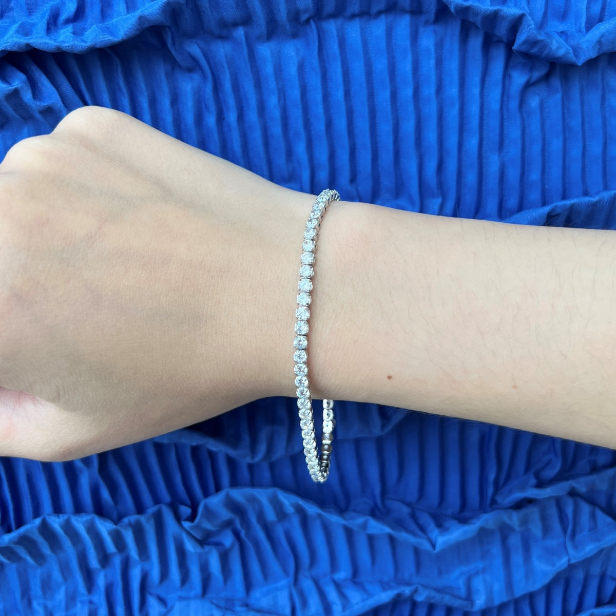 [Nova Jewelry]Sparkling Round Cut Daily Bracelet