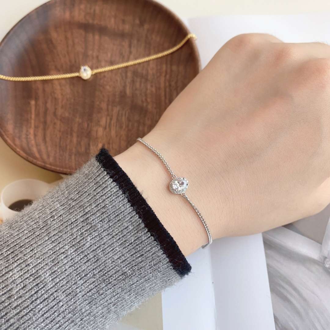[Nova Jewelry]Exquisite Oval Shape Bracelet