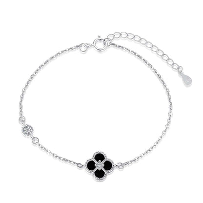 [Nova Jewelry]Delicate Four Leaf Clover Bracelet