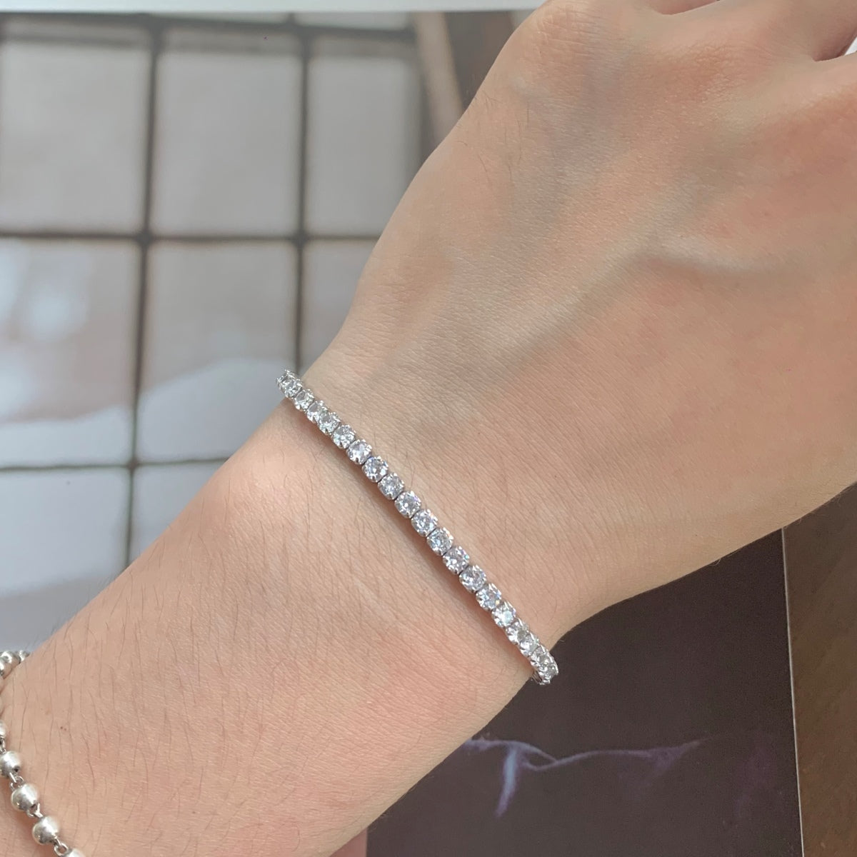 [Nova Jewelry]Sparkling Round Cut Daily Bracelet