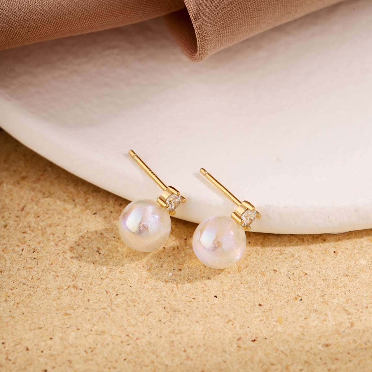 [Nova Jewelry]Symphony Mermaid Pearl Earrings