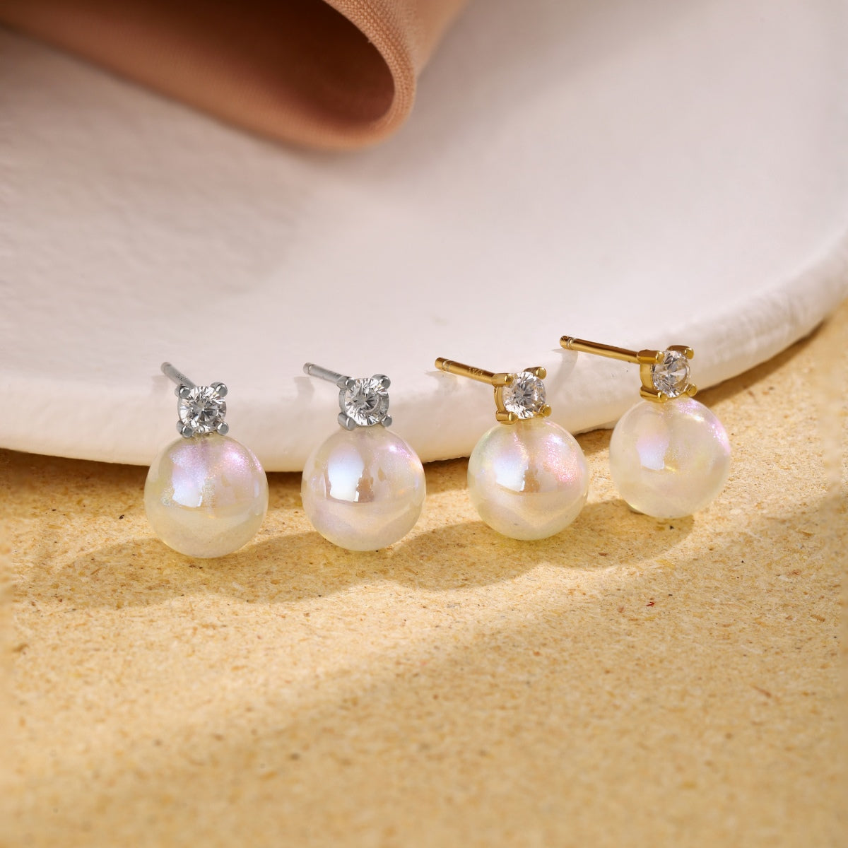 [Nova Jewelry]Symphony Mermaid Pearl Earrings