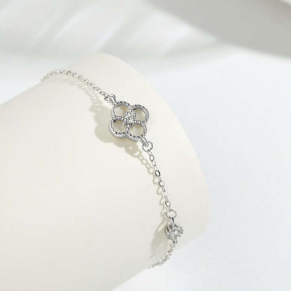 [Nova Jewelry]Delicate Four Leaf Clover Bracelet