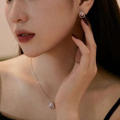 [Nova Jewelry]Sparkling Delicate Water Drop Shape Daily Earrings