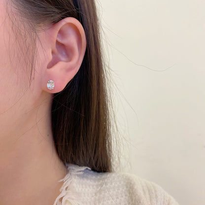 [Nova Jewelry]Oval Classic Dignified Elegant Earrings