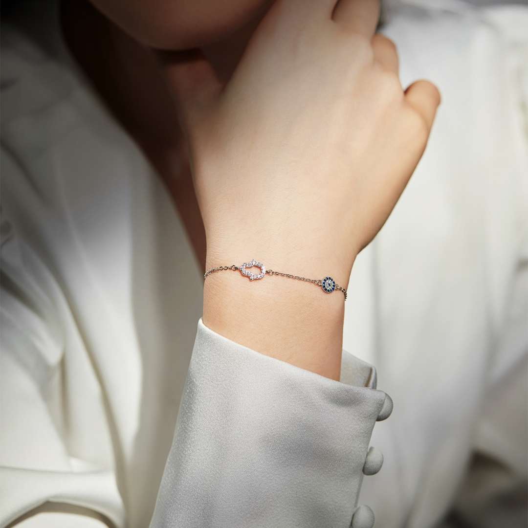 [Nova Jewelry]Gost Shape & Round Shape Necklace