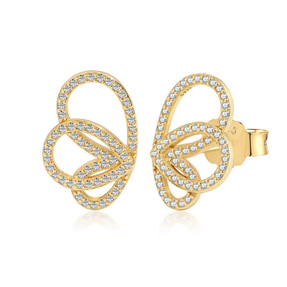 [Nova Jewelry]Exquisite Butterfly Shape Earrings