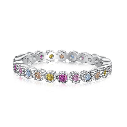 [Nova Jewelry]Exquisite Colorful Round Cut Party Ring