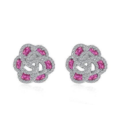 [Nova Jewelry]Exquisite Flower Shape Daily Earrings