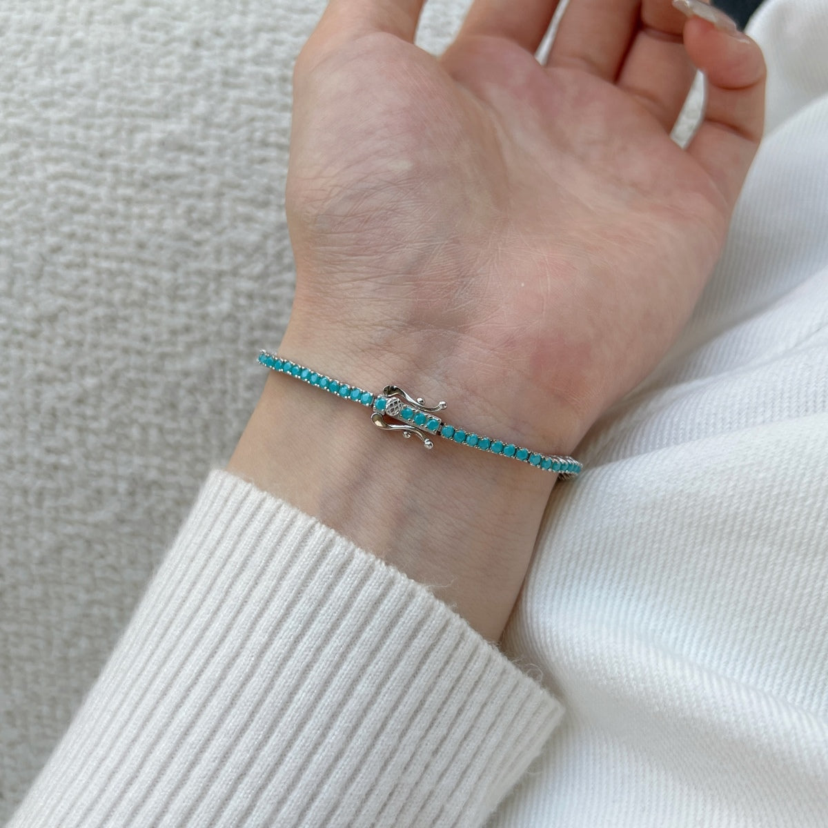 [Nova Jewelry]Dazzling Exquisite Round Cut Daily Bracelet