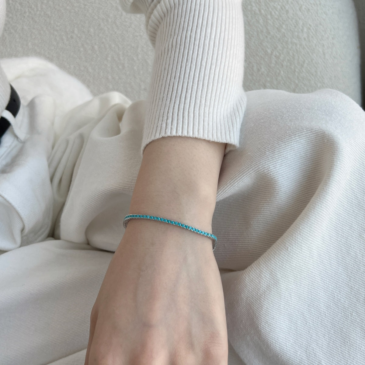 [Nova Jewelry]Dazzling Exquisite Round Cut Daily Bracelet