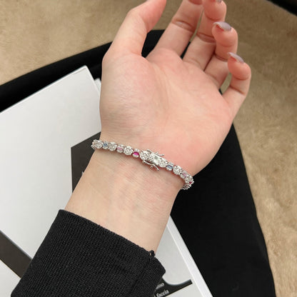 [Nova Jewelry]Dazzling Radiant Multi Cut Daily Bracelet