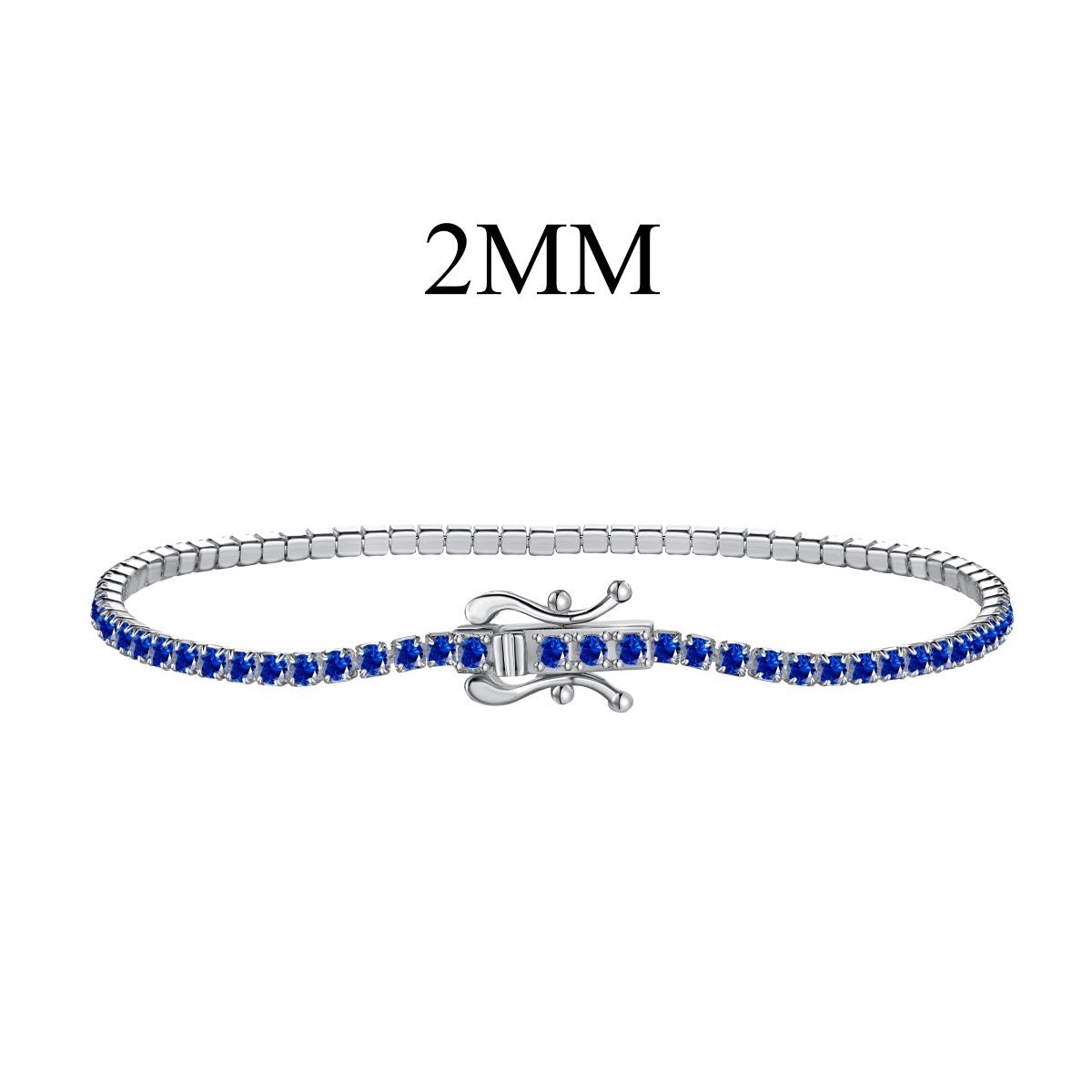 [Nova Jewelry]Radiant Colorful Round Cut Party Bracelet