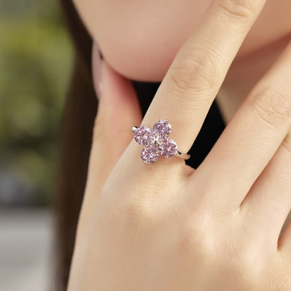 [Nova Jewelry]Four-Leaf Clover Eight-Pointed Star Ring