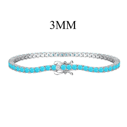 [Nova Jewelry]Dainty Charming Round Cut Tennis Bracelet