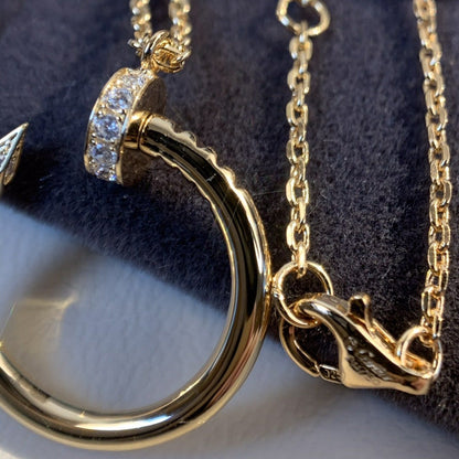 [BLUE TEARS]JUSTE NECKLACE PINK GOLD