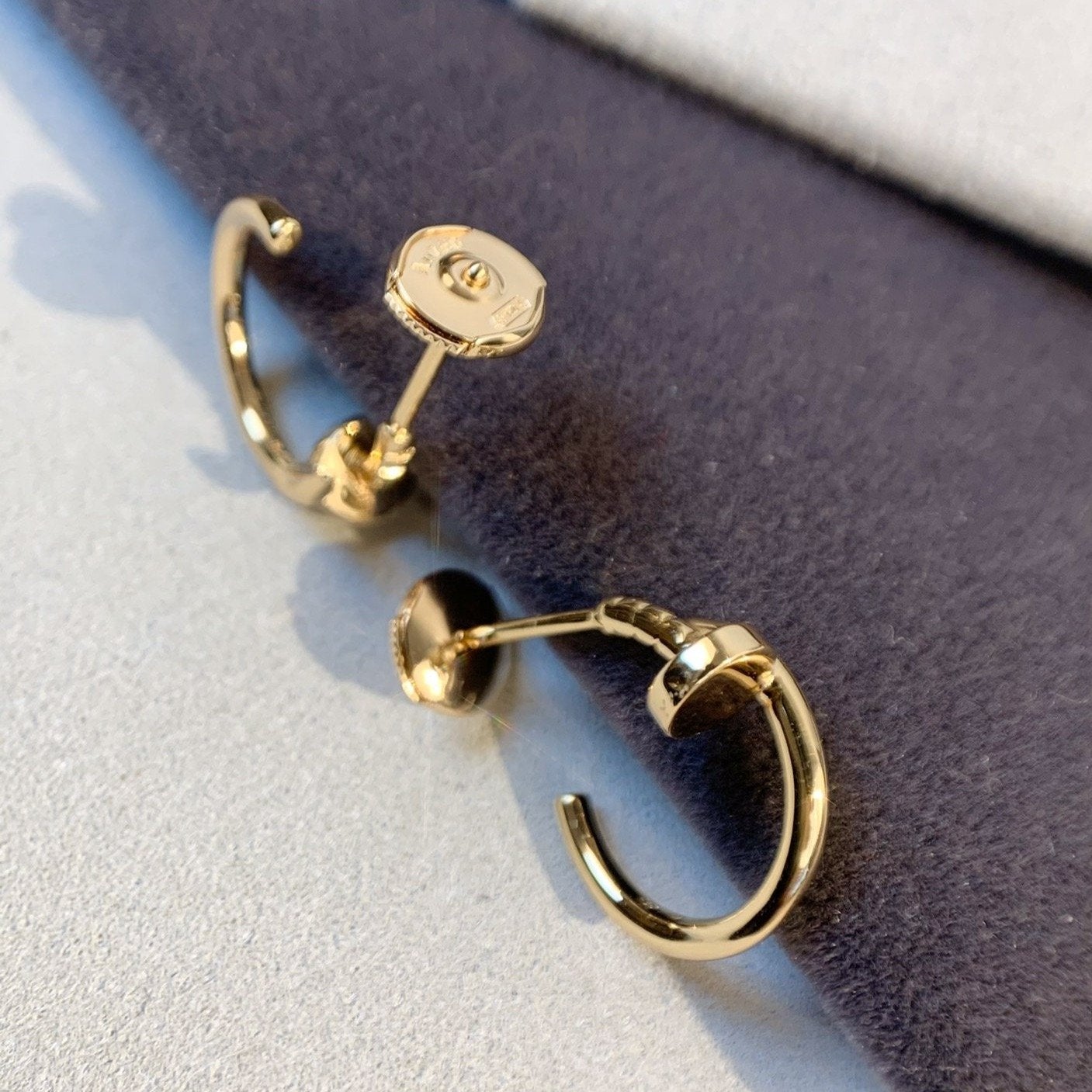 [BLUE TEARS]JUSTE EARRINGS PINK GOLD