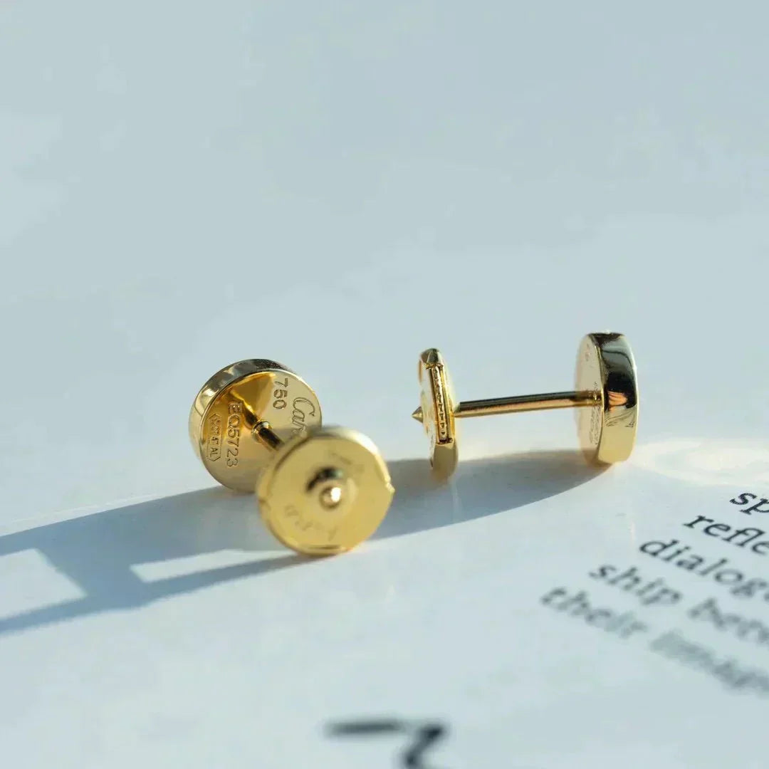 [BLUE TEARS]LOVE EARRINGS GOLD 10MM