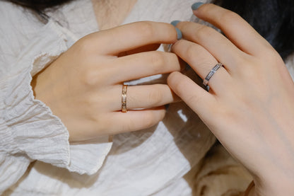 [BLUE TEARS]LOVE RING 2.65MM DIAMOND