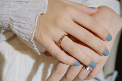 [BLUE TEARS]LOVE RING 2.65MM DIAMOND