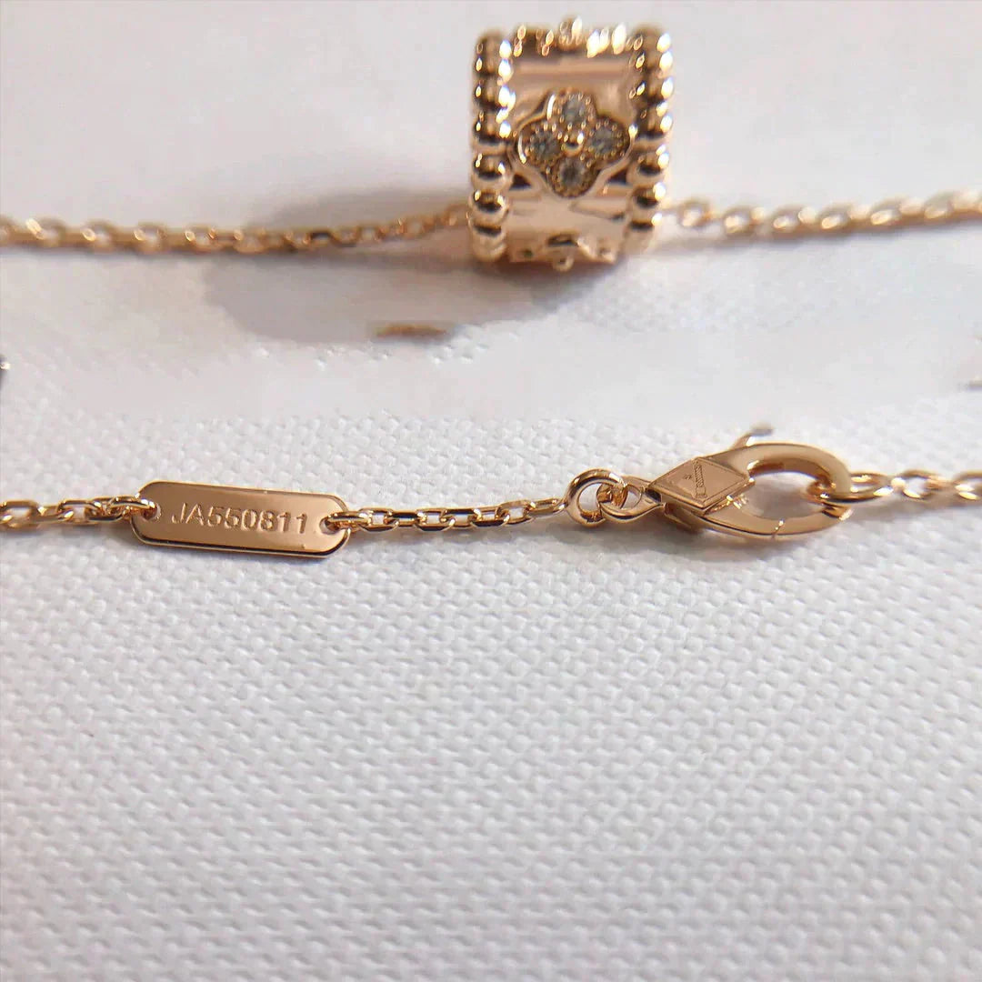 [BLUE TEARS]PERLEE PEDANT NECKLACE GOLD / ROSE GOLD