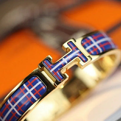 [BLUE TEARS]H TARTAN BRACELET 12MM