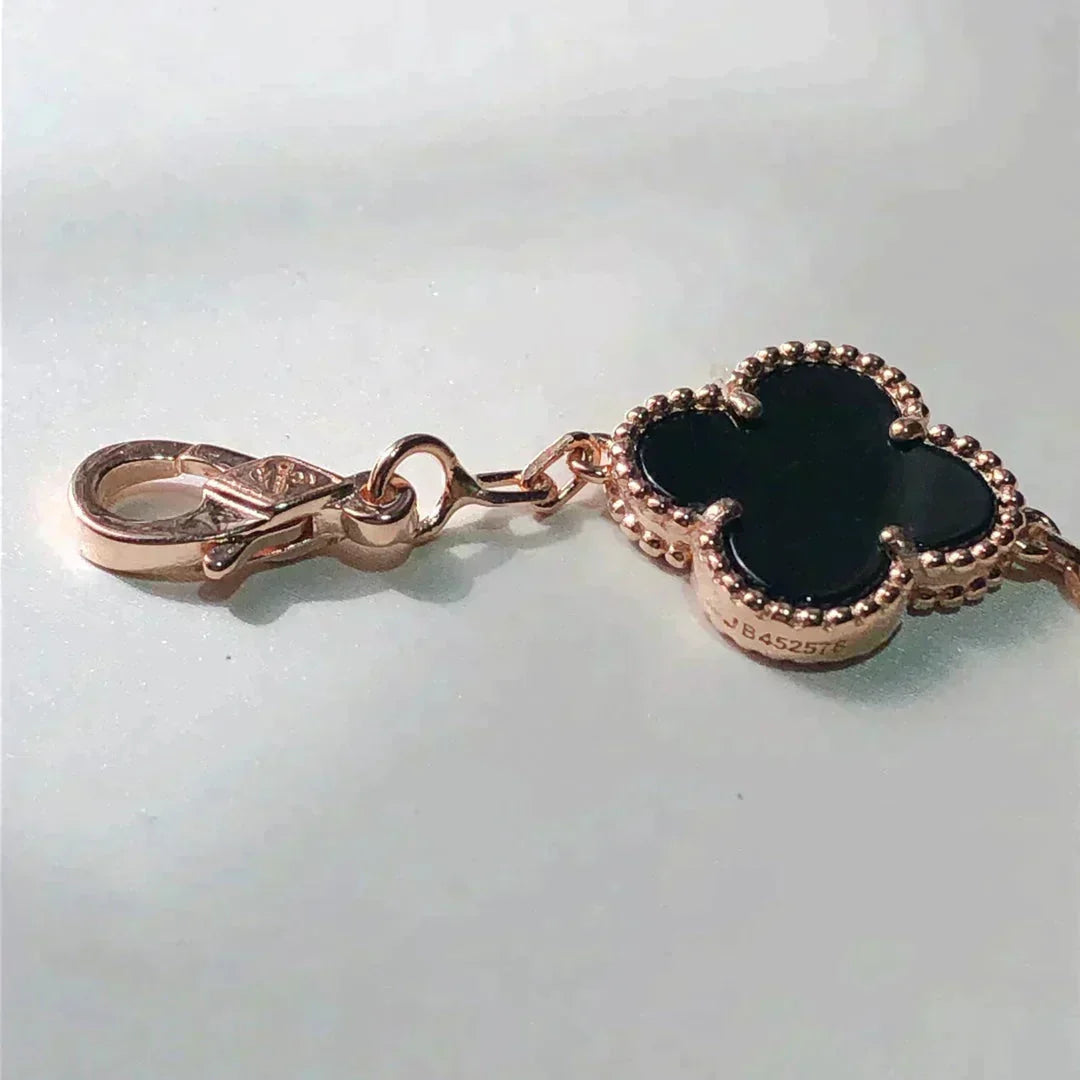 [BLUE TEARS]CLOVER 5 MOTIFS MULTICOLOR  BRACELET