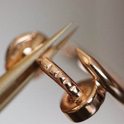 [BLUE TEARS]JUSTE EARRINGS PINK GOLD