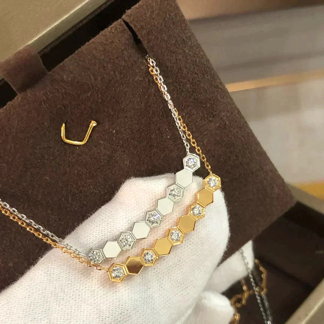 [BLUE TEARS]BEE LOVE NECKLACE DIAMOND