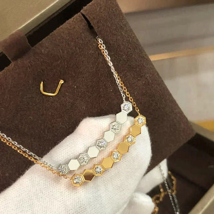 [BLUE TEARS]BEE LOVE NECKLACE DIAMOND