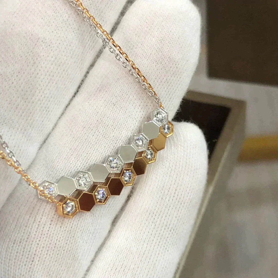 [BLUE TEARS]BEE LOVE NECKLACE DIAMOND