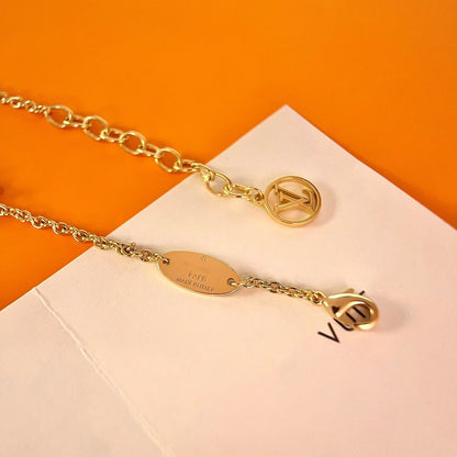 [BLUE TEARS]LOGO STAR MOTIF GOLD BRACELET