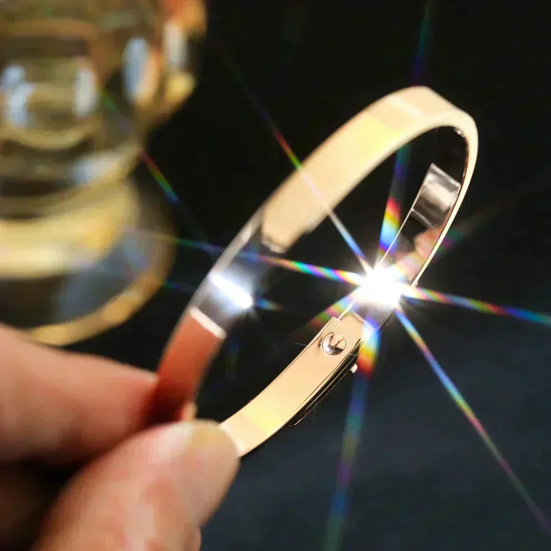 [BLUE TEARS]KELLY SILVER DIAMOND BRACELET