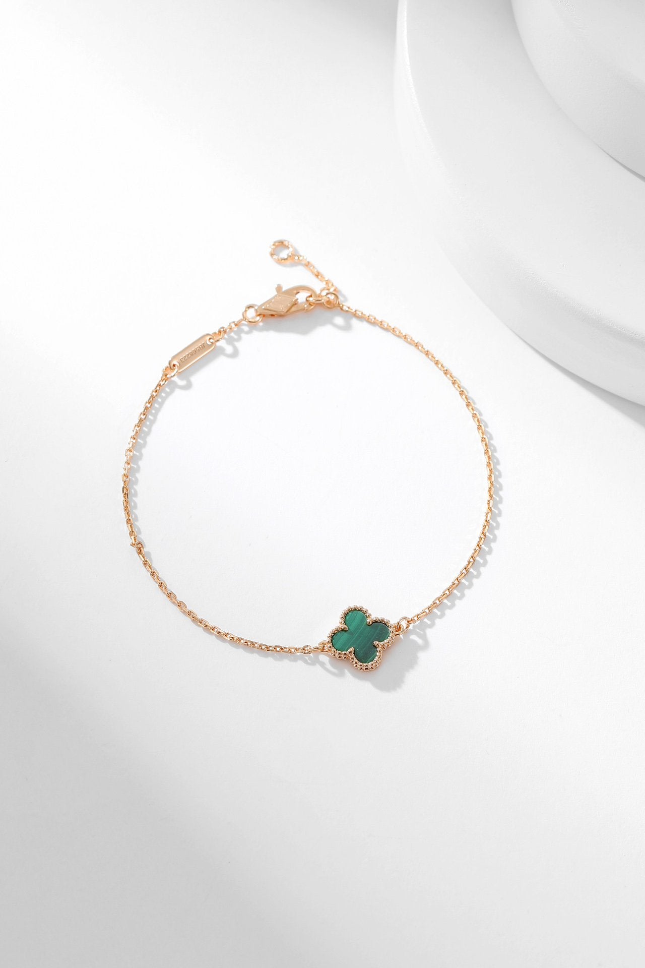 [BLAUE TRÄNEN]KLEE-ARMBAND MALACHIT 1 MOTIV