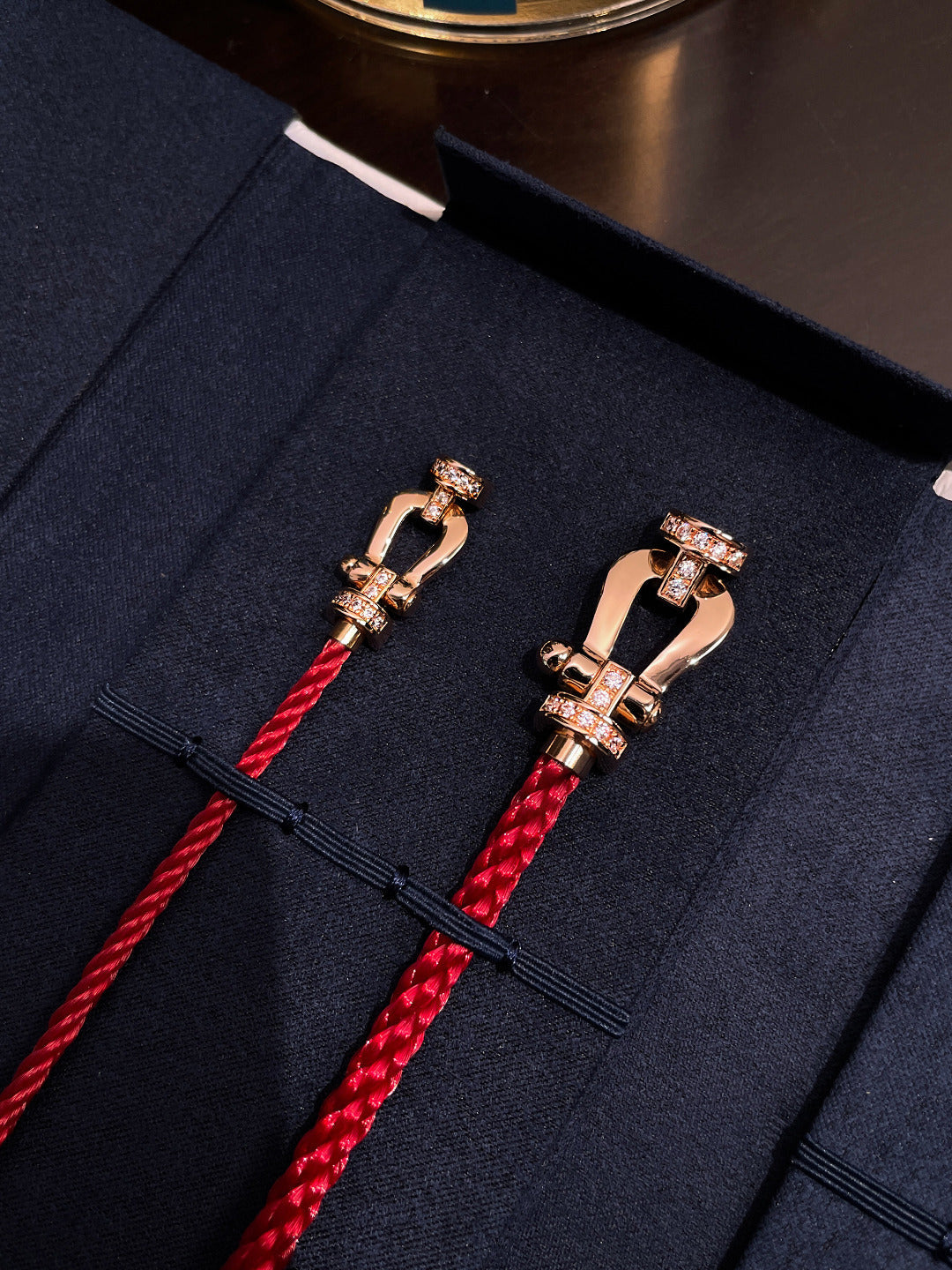 [BLUE TEARS]FORCE 10 HALF DIAMOND PINK GOLD RED CORDERI LARGE AND MEDIUM MODEL