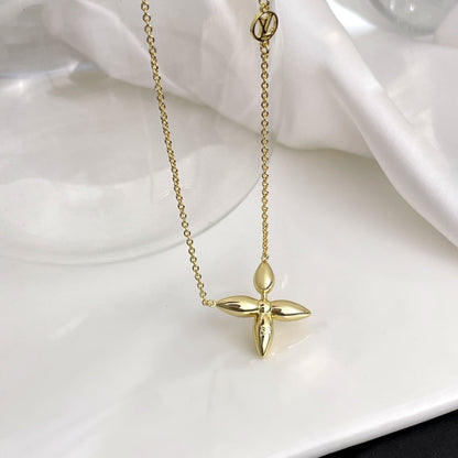 [BLUE TEARS]LOUISETTE GOLD NECKLACE