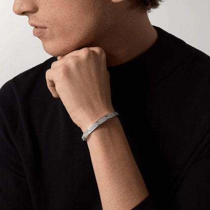 [BLUE TEARS]LOVE BRACELET 6.1MM DIAMOND-PAVED 10 BIG DIAMONDS