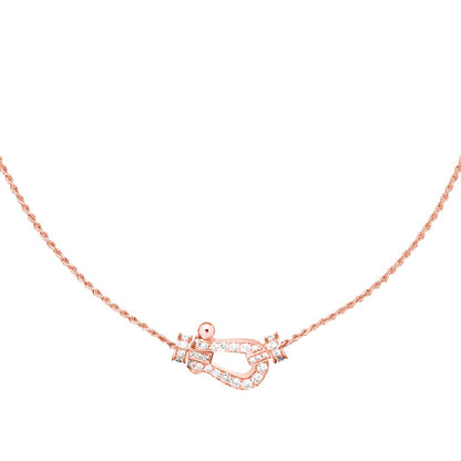 [BLUE TEARS]FORCE 10 PINK GOLD DIAMOND NECKLACE