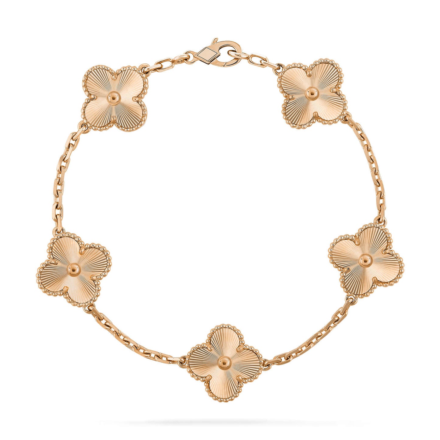 [BLUE TEARS]CLOVER 5 FLOWERS LASER BRACELET