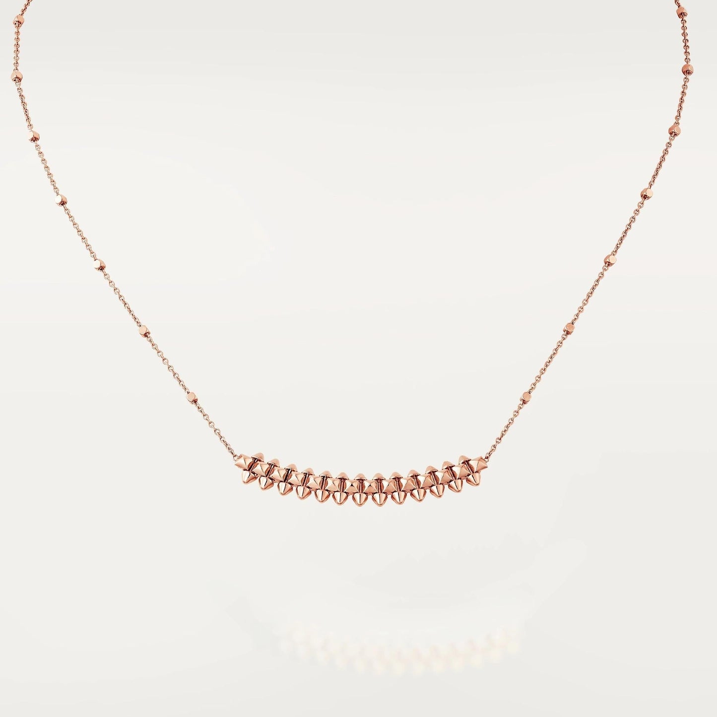 [BLUE TEARS]CLASH PINK GOLD NECKLACE