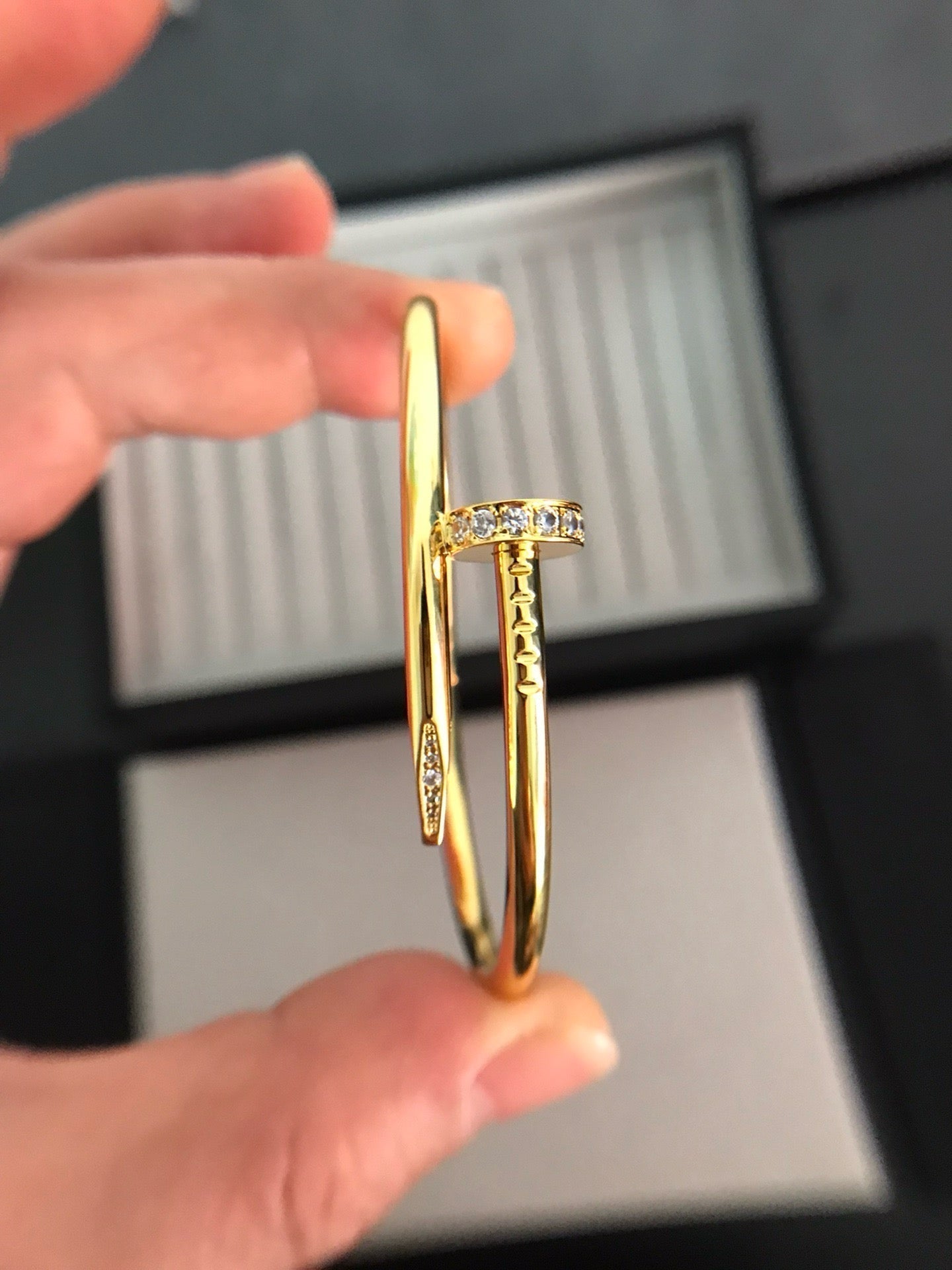 [BLUE TEARS]JUSTE BRACELET 3.5MM DIAMONDS