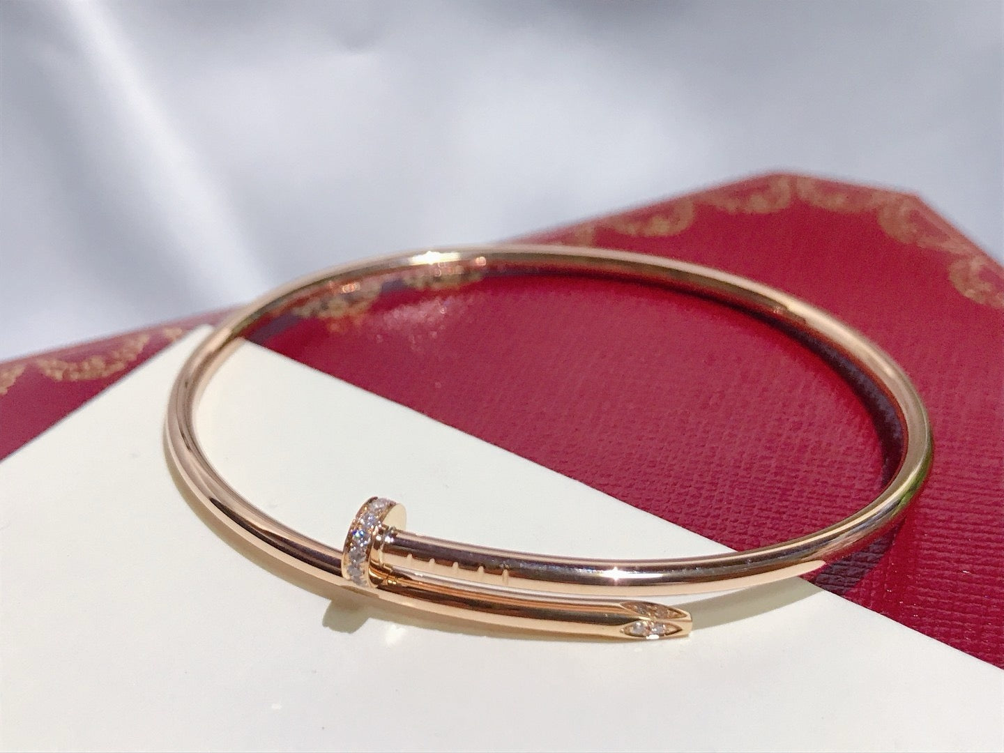 [BLUE TEARS]JUSTE BRACELET 2.5MM DIAMONDS