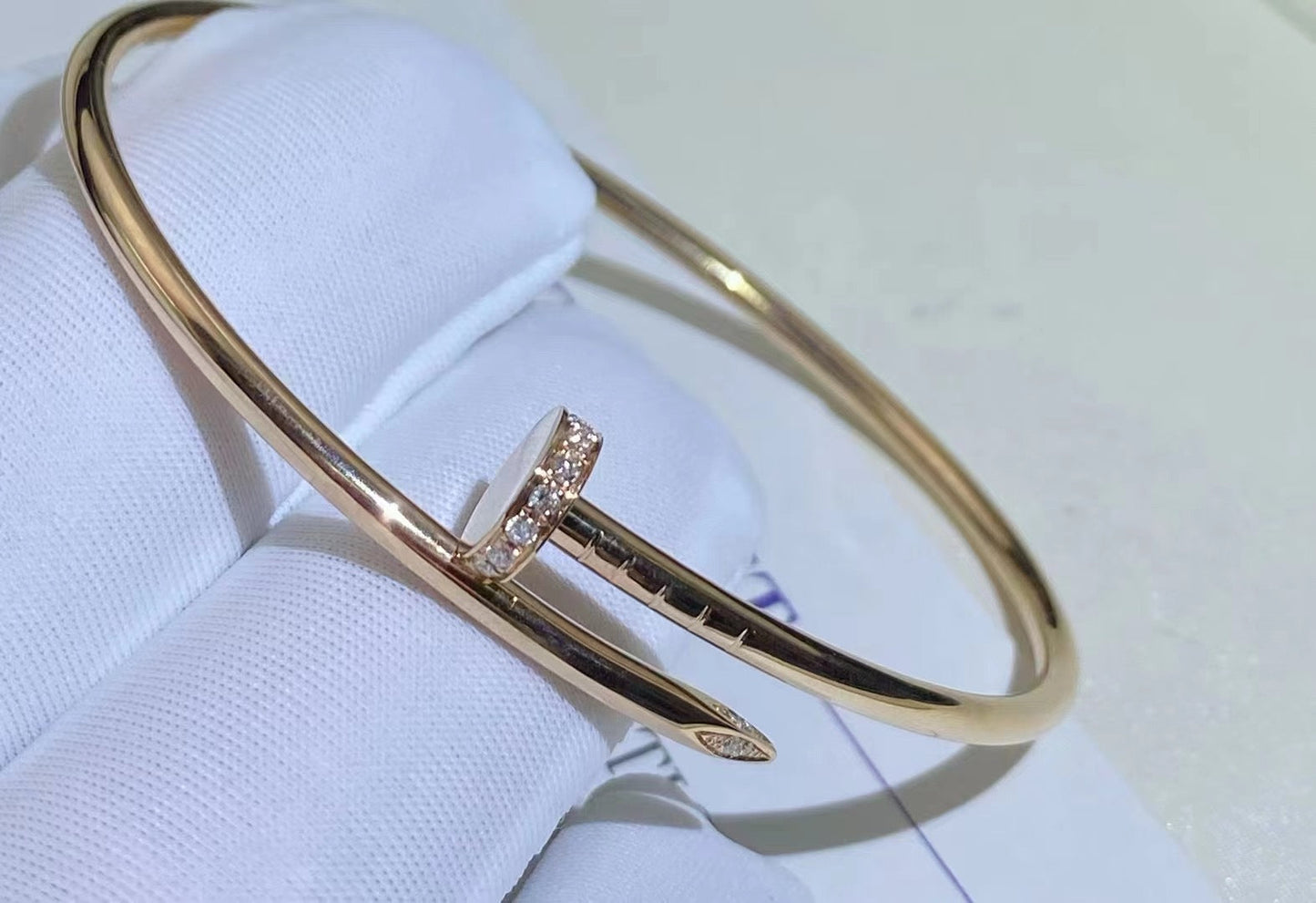 [BLUE TEARS]JUSTE BRACELET 2.5MM DIAMONDS