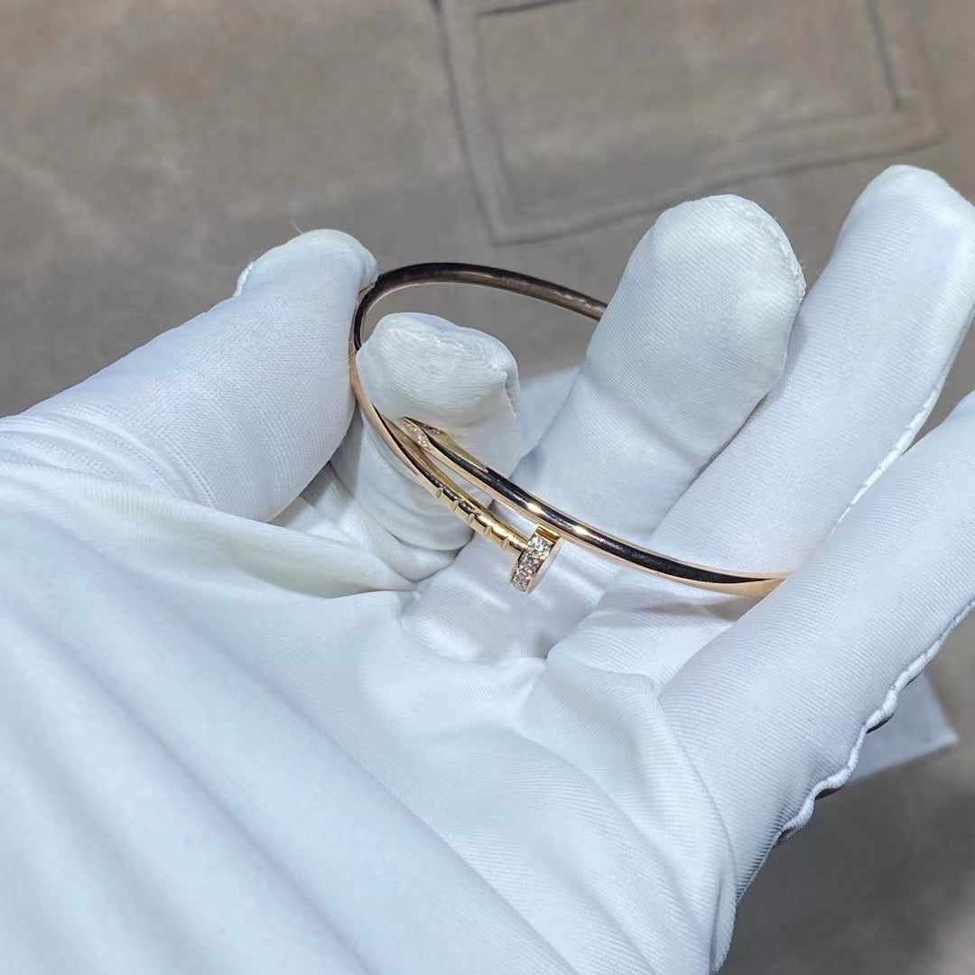 [BLUE TEARS]JUSTE BRACELET 2.5MM DIAMONDS